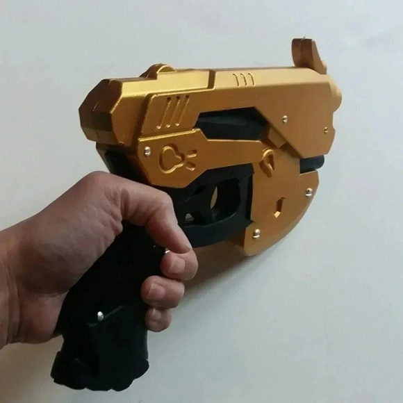 NEW Video Game Star Phazzer Warrior GOLD Pistol Foam COSPLAY - Picture 5 of 6